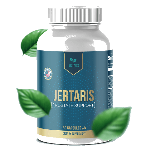 Jertaris Prostate Support supplement bottle